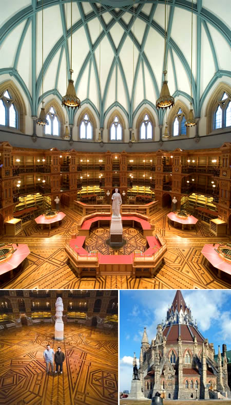 Библиотека Парламента (Оттава, Канада)