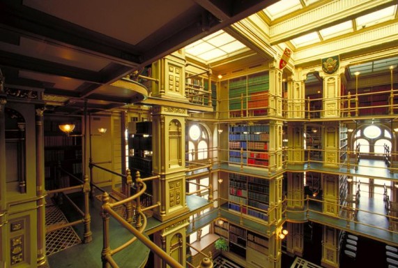 Библиотека Университета Джорджтаун, США