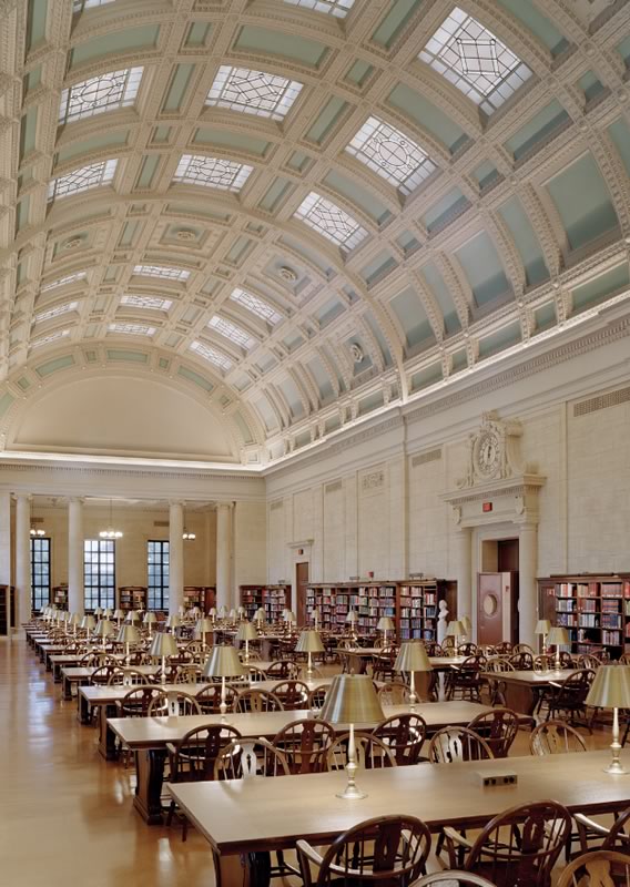 Widener, библиотека Гарварда (США)