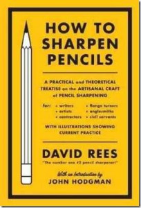 Как точить карандаши