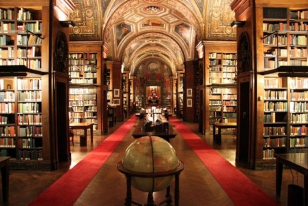 Библиотека University Club в Нью-Йорке