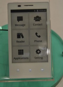 смартфон Fndroid на e-ink