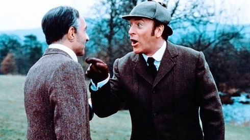 "Без единой улики" - пародийная картина о приключениях Холмса и Уотсона, 1988 г.