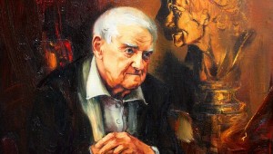 портрет Даниила Гранина работы Анатолия Черных