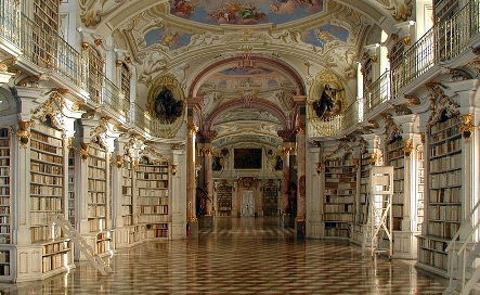 библиотека монастыря Адмонт
