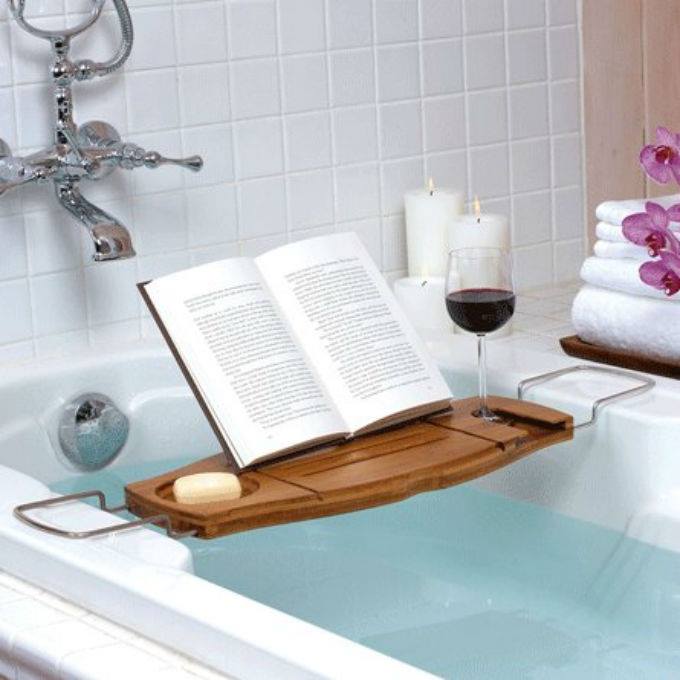 читаем в ванной с комфортом!