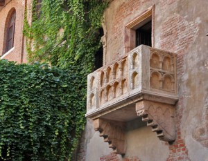 Балкон Джульетты в Вероне