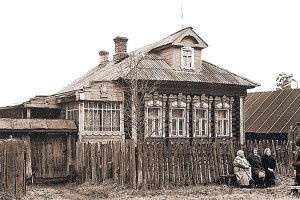 "Матренин двор" до реставрации, Матренин двор, дом-музей Солженицына