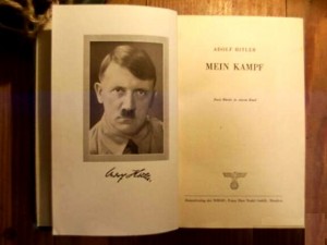 Майн Кампф, Адольф Гитлер, Майн Кампф с автографом, аукционы редких книг