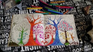  Джоанна Бэсфорд, Таинственный сад, Зачарованный лес,  раскраски для взрослых