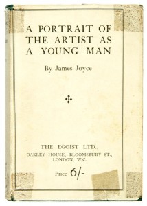 Первое издание романа «A Portrait of the Artist as a Young Man» 1917 года