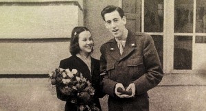 Джером Сэлинджер с первой женой Сильвией