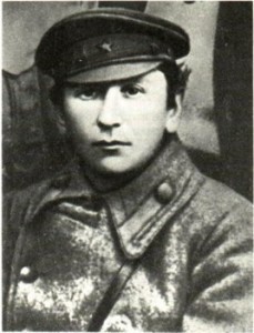 Ярослав Гашек в чине комиссара Красной Армии