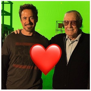 Robert Downey Jr. and Sten Lee