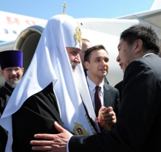 патриарх Кирилл в Китае